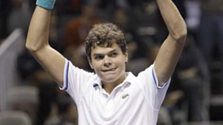 Raonic, youngest ATP champ since '08, penning promising opening act