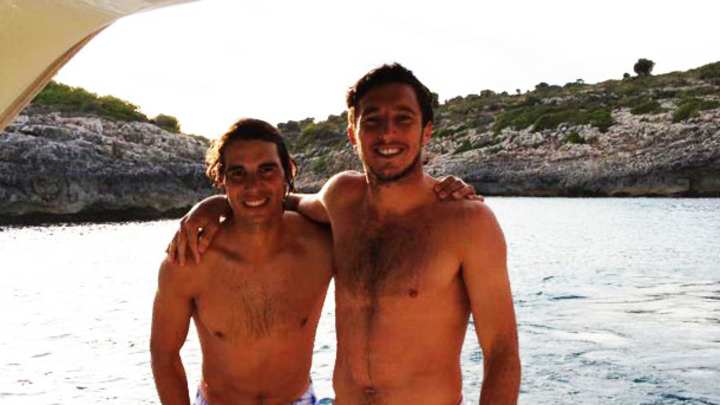 Rafael Nadal, Juan Monaco enjoy some R&R in Mallorca