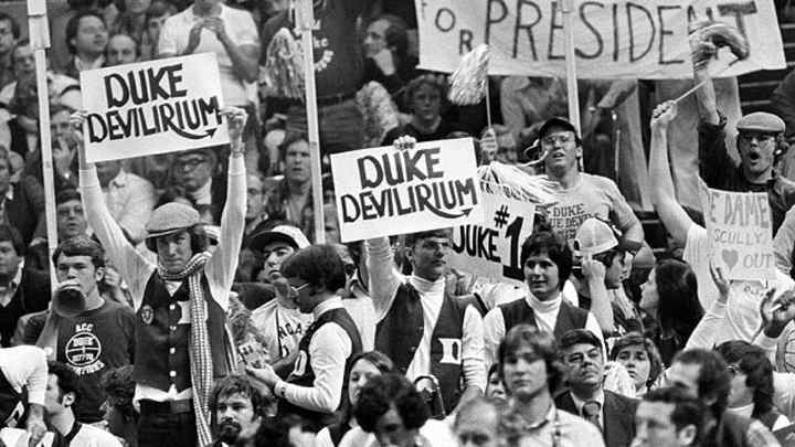 NCAA Tourney Fans Through the Years