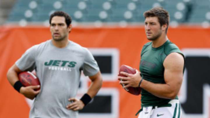 Tim Tebow trade 'rattled' Mark Sanchez, says Santonio Holmes