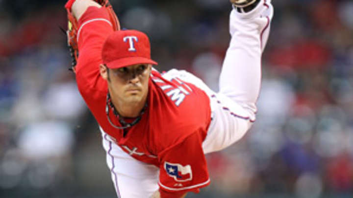 Rangers pitcher C.J. Wilson talks playoffs, Rays, Eastbound & Down