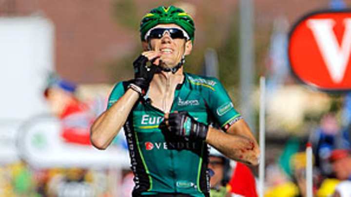 Rolland wins Tour's hardest Alpine stage, Wiggins maintains lead Rolland wins Tour's hardest Alpine stage, Wiggins maintains lead