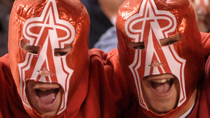 Wrestling Mask Night in Anaheim