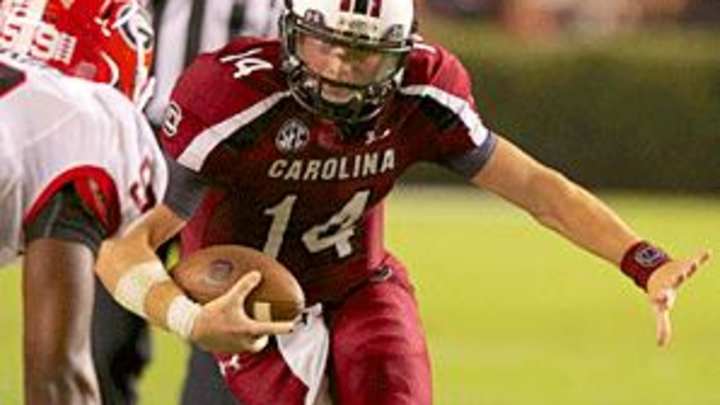 South Carolina flaunts contender status by shellacking rival Georgia South Carolina flaunts contender status by shellacking rival Georgia