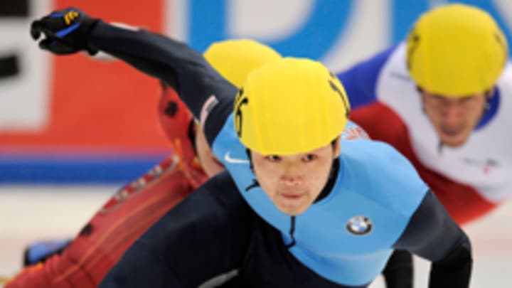 U.S. speedskater Simon Cho tampered with rival's skate, blames coach