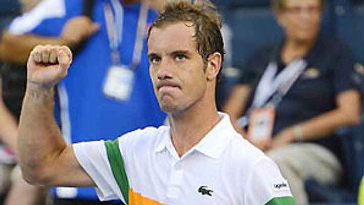 Gasquet serves up a lesson to three-time NCAA champ Johnson