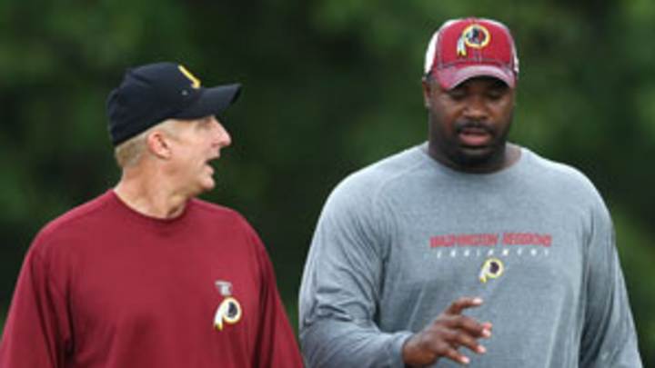 Haynesworth skips test, misses sixth straight day of practice