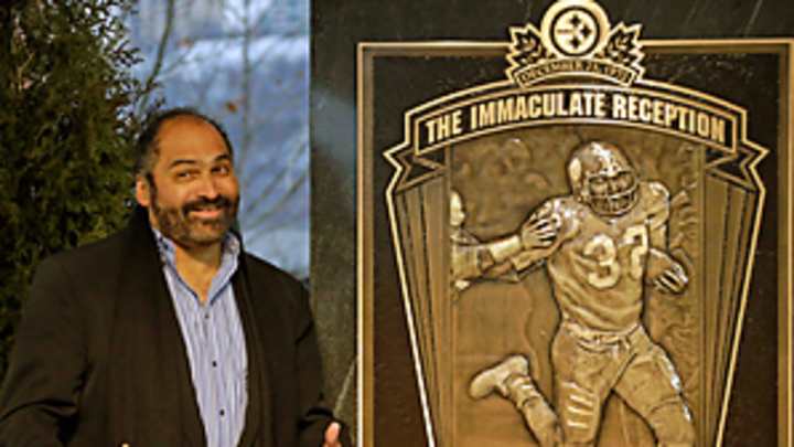 Steelers unveil Immaculate Reception monument