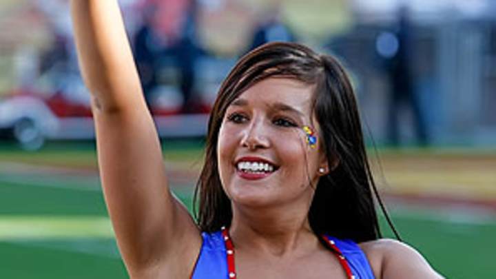Cheerleader of the Week: Kansas' Nicole Chanen Cheerleader of the Week: Kansas' Nicole Chanen