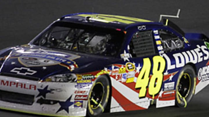 Johnson due for a NASCAR 'W' Sunday at Kansas