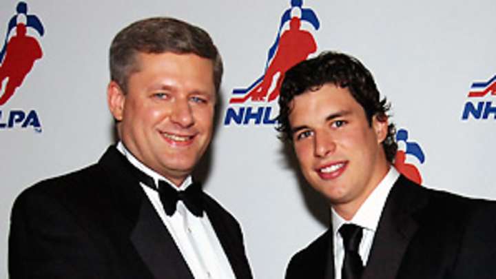 Canada's leader on Canada's game