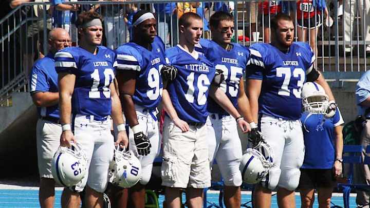 Paralyzed Luther College player Norton inspiring with recovery Paralyzed Luther College player Norton inspiring with recovery