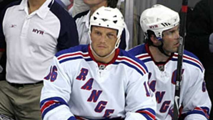 Rangers' Sean Avery out for season with lacerated spleen