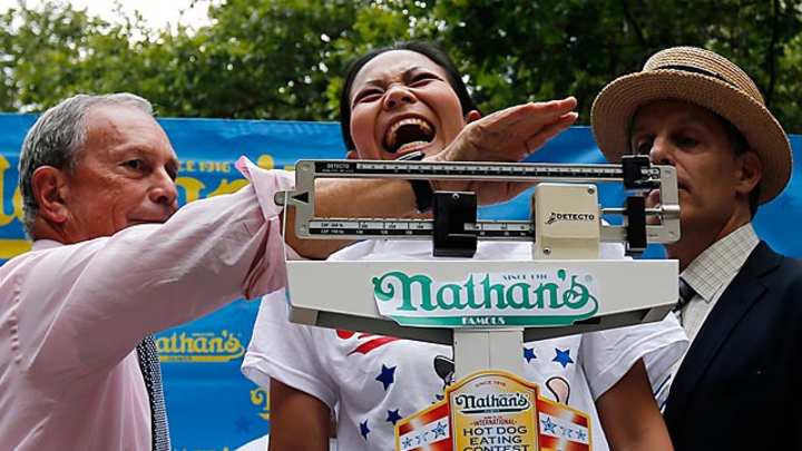 Nathan's 2012 Hot Dog Eating Contest