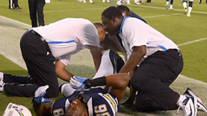 Chargers WR Brown expected to miss eight weeks with broken ankle