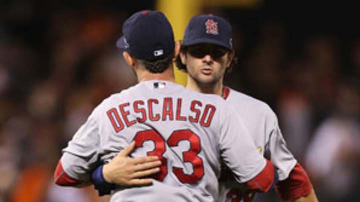 Descalso and Kozma latest little guys to come up big in October Descalso and Kozma latest little guys to come up big in October