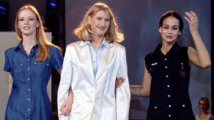Memory Lane: Steffi works the runway