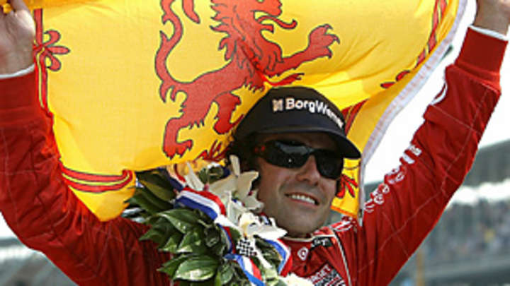 Spectacular crash helps Franchitti win second Indianapolis 500