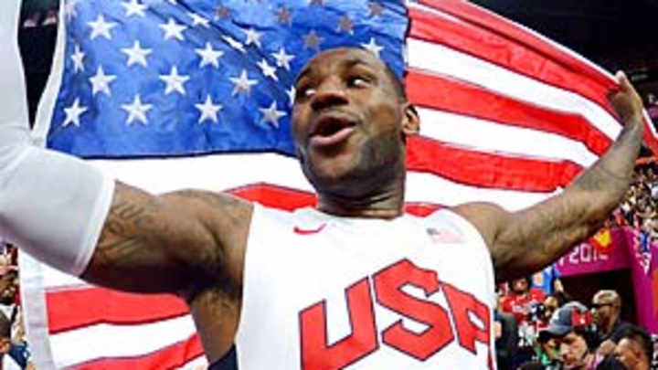 James reaches next level of glory as U.S. streaks to Olympic gold