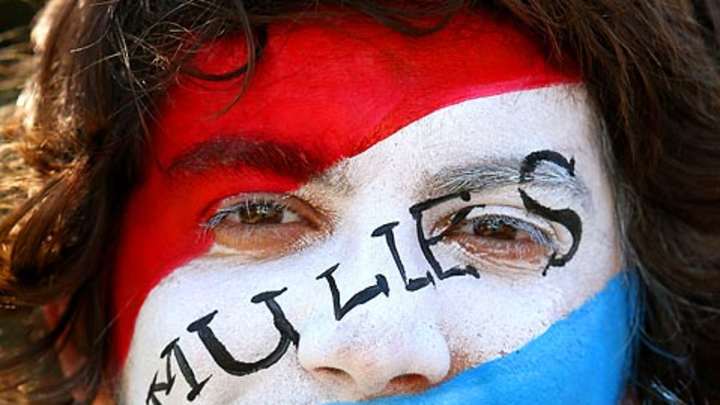 Fans at the Australian Open