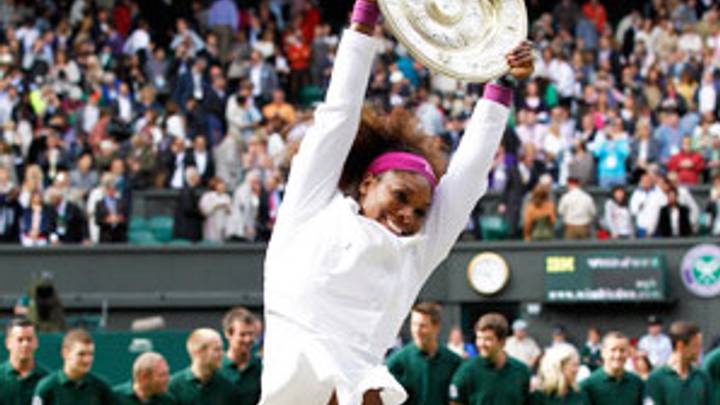 Serena edges Radwanska to win Wimbledon, 14th career Slam Serena edges Radwanska to win Wimbledon, 14th career Slam