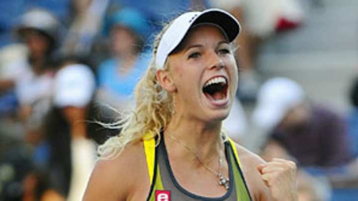 Wozniacki rising to pressure of No. 1 seed Wozniacki rising to pressure of No. 1 seed