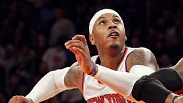 'Melo, Knicks show winning recipe in halting defending champion Heat