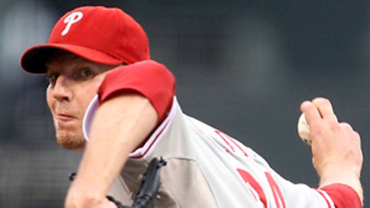 Halladay comes through on one leg; Phillies' potent offense still missing