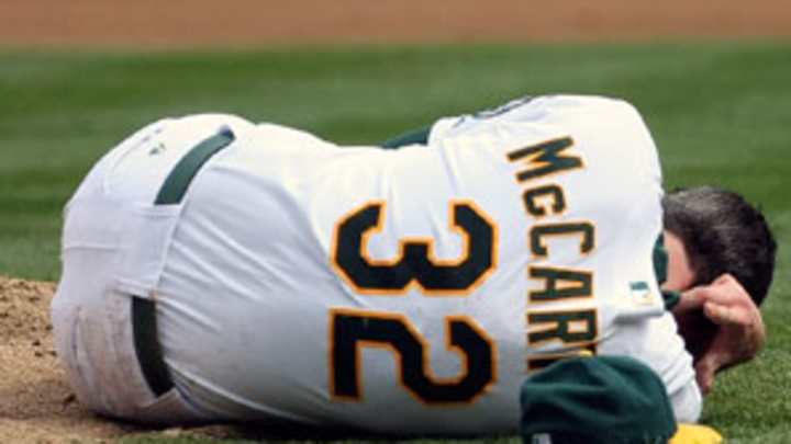 Pitchers may use protective lining in hats in 2013