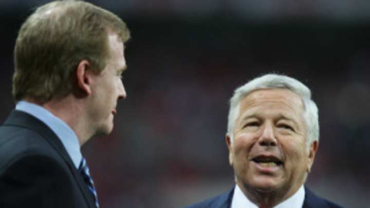 Pats' Robert Kraft wants NFL team in London: "We're starting to tap out in the U.S."