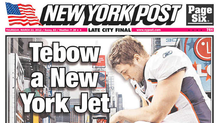 Tim Tebow Newspaper Headlines