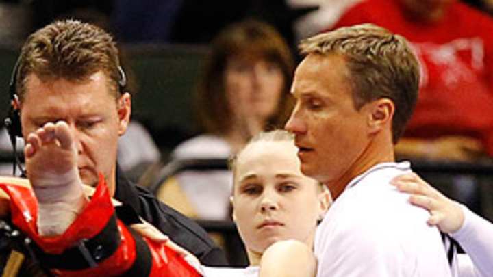 U.S. gymnastics nationals brings a mix of brilliance, injuries, questions