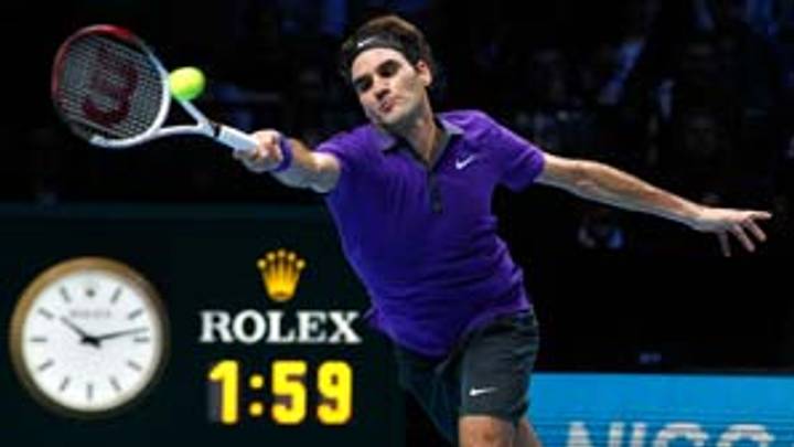 Federer wants faster courts to encourage attack Federer wants faster courts to encourage attack