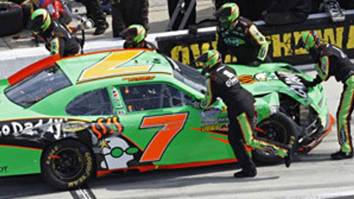 Danica has a bad day after wreck in Nationwide race at Daytona Danica has a bad day after wreck in Nationwide race at Daytona