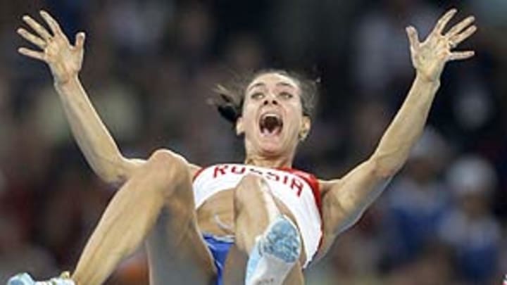 How high can Isinbayeva fly?