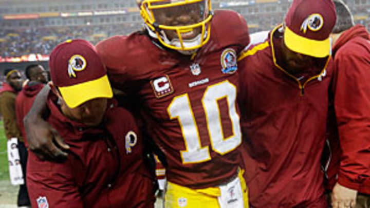 Redskins coach Shanahan says RGIII has mild sprain