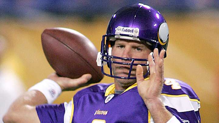 Favre Debut With Vikings Favre Debut With Vikings