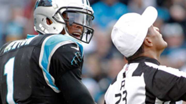 Panthers' Cam Newton fined for abusive conduct Panthers' Cam Newton fined for abusive conduct