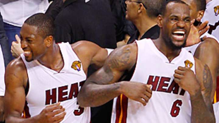 Heat complete journey, win title behind James-Wade brotherhood