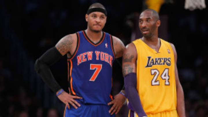 Kobe Bryant takes jab at Carmelo Anthony, Tyson Chandler over Lakers-Knicks Christmas game
