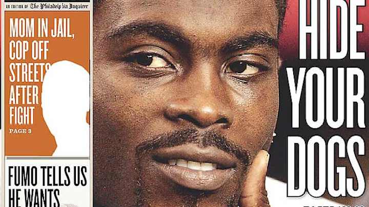 Michael Vick Newspaper Headlines