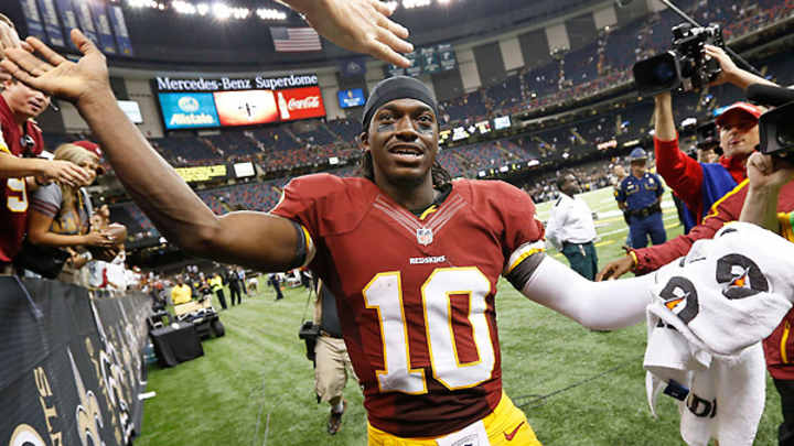 Robert Griffin back, Jonathan Stewart out: Week 16's key actives/inactives