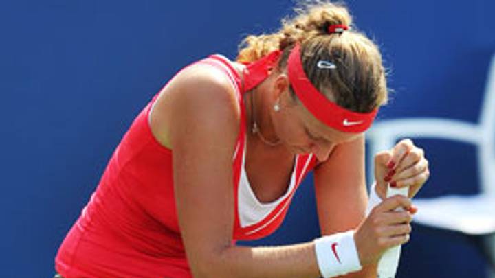 Wimbledon champ Kvitova falls in upset Wimbledon champ Kvitova falls in upset