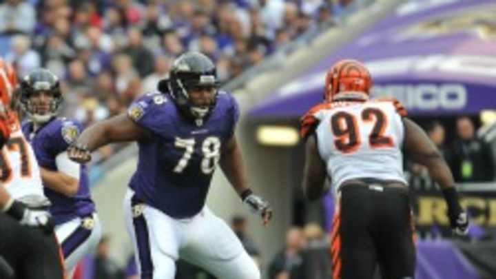 Ravens tackle Bryant McKinnie says Vikings exaggerated his weight