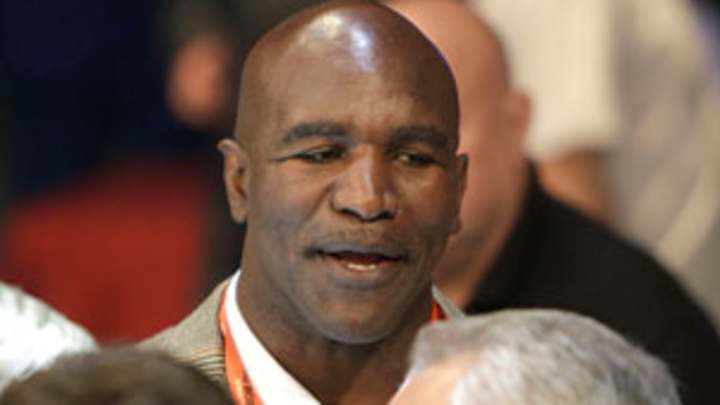 Evander Holyfield, ringside for Mayweather-Cotto, wants a Klitschko