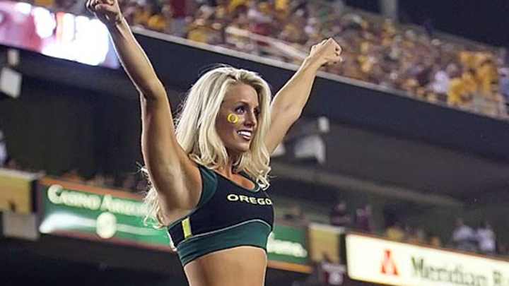 Oregon Cheerleaders
