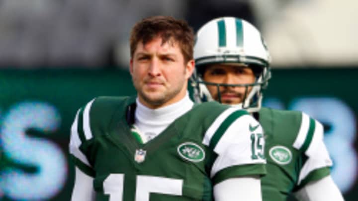 Greg McElroy out with concussion-like symptoms, Mark Sanchez gets nod over Tim Tebow to start in Jets-Bills