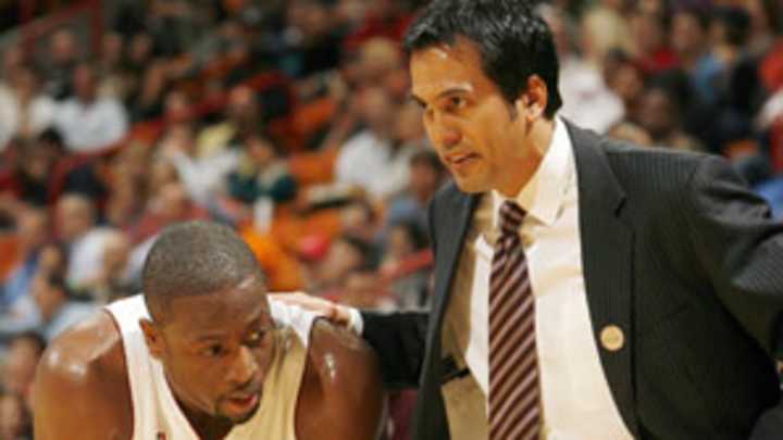 Why isn't Wade standing up for his once-beloved coach, Spoelstra?