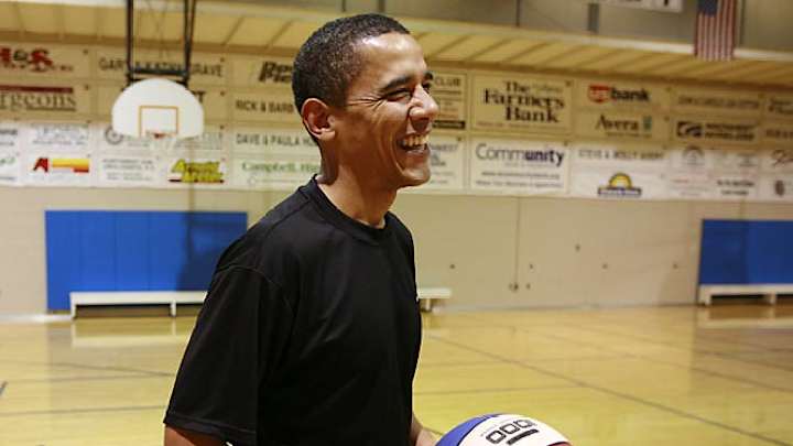 Barack Obama's Basketball Respite