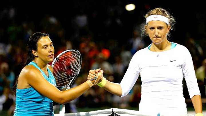 Marion Bartoli snaps Victoria Azarenka's 26-match win streak in Miami
